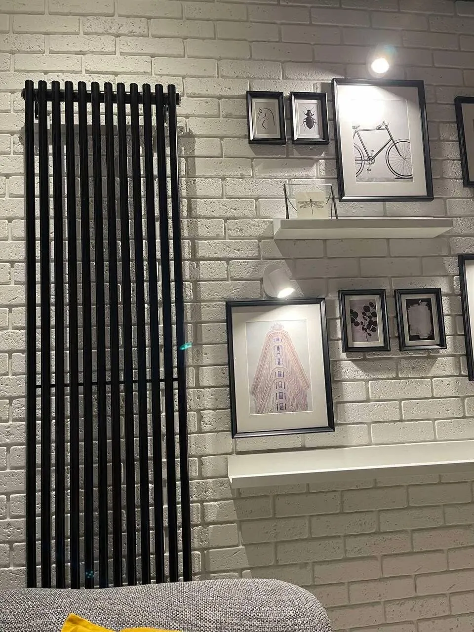 Вертикальний радіатор Praktikum 1800×463 мм