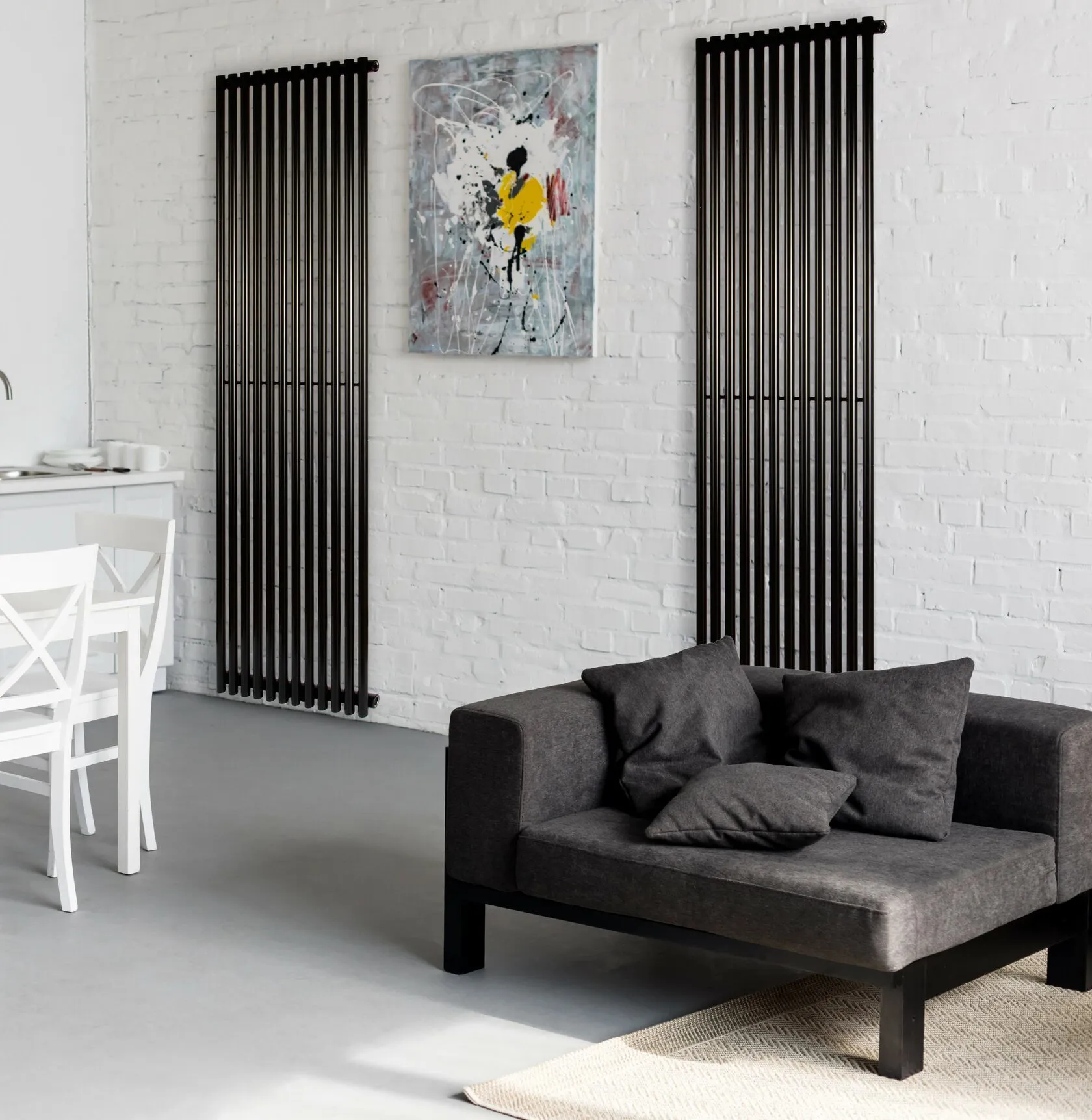 Вертикальний радіатор Praktikum 1800×463 мм