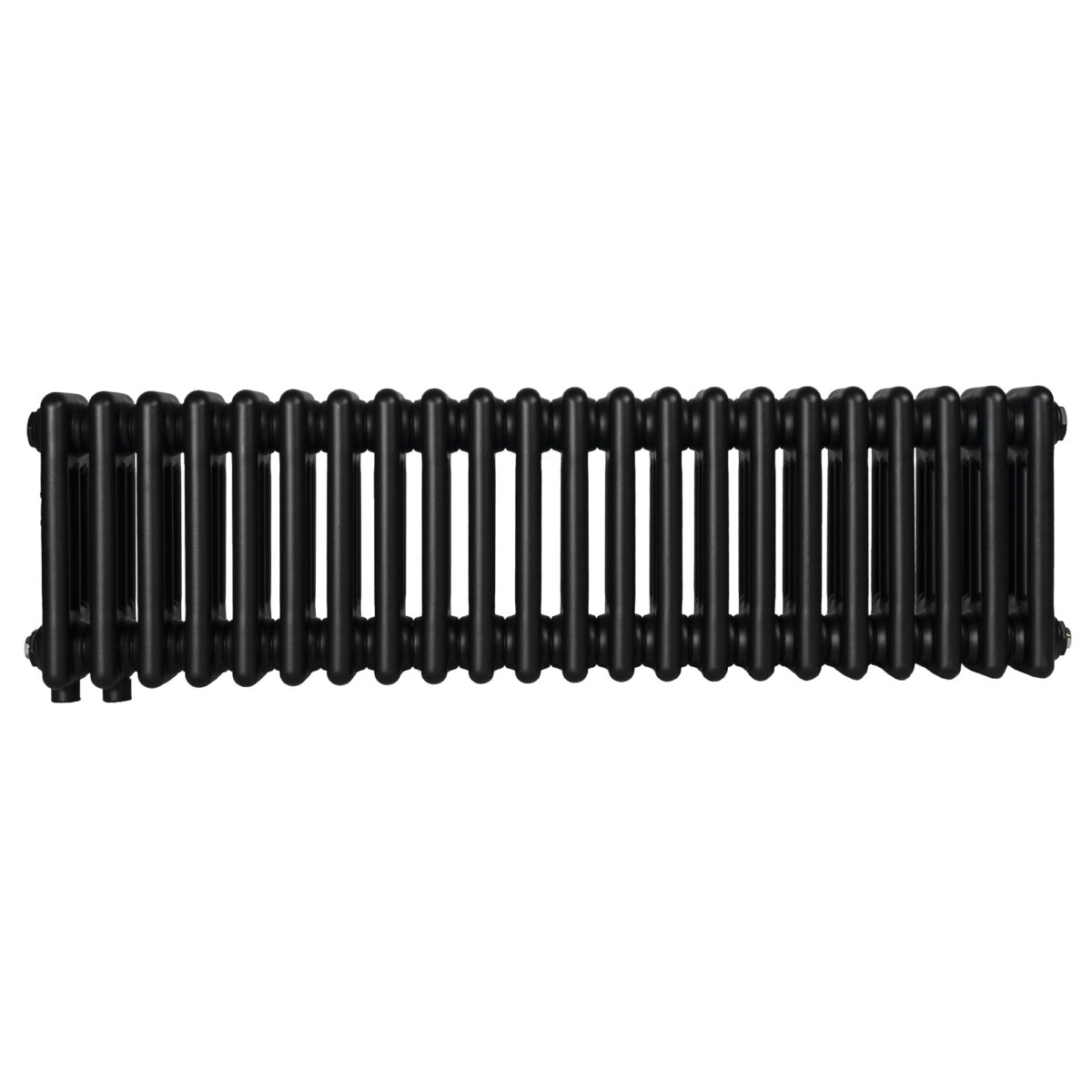 Трубчастий радіатор Column 3 300×1010мм (чорний, підкл. низ)