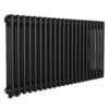Трубчастий радіатор Column 3 575×1010мм (чорний, підкл. низ)