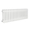 Трубчастий дизайнерський радіатор COLUMN 3 (300×830 мм), Білий, Боковий