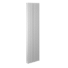 BQ Quantum 1500x325 mm designer vertical radiator in white.