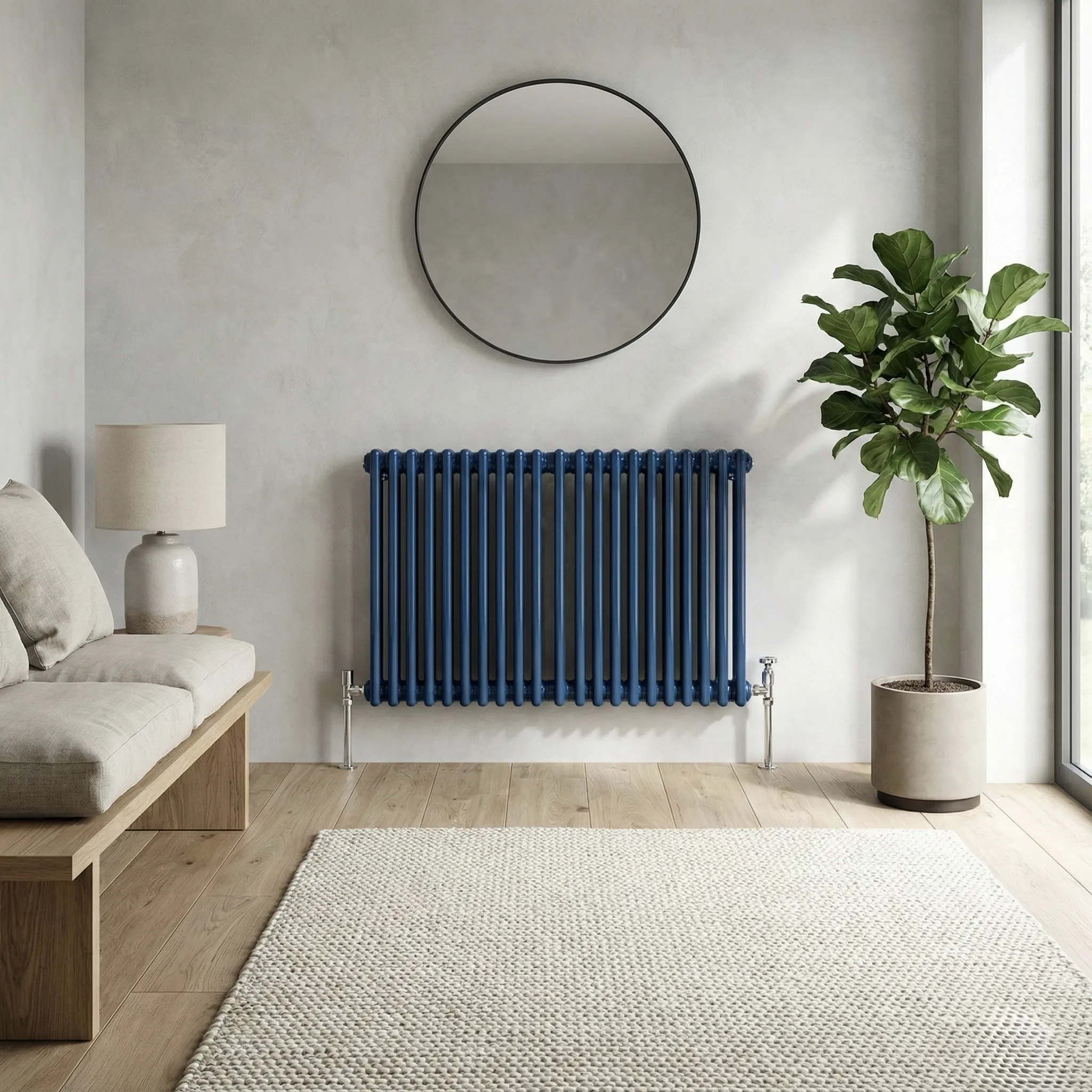 Види дизайн радіаторів: вертикальні та горизонтальні моделі.