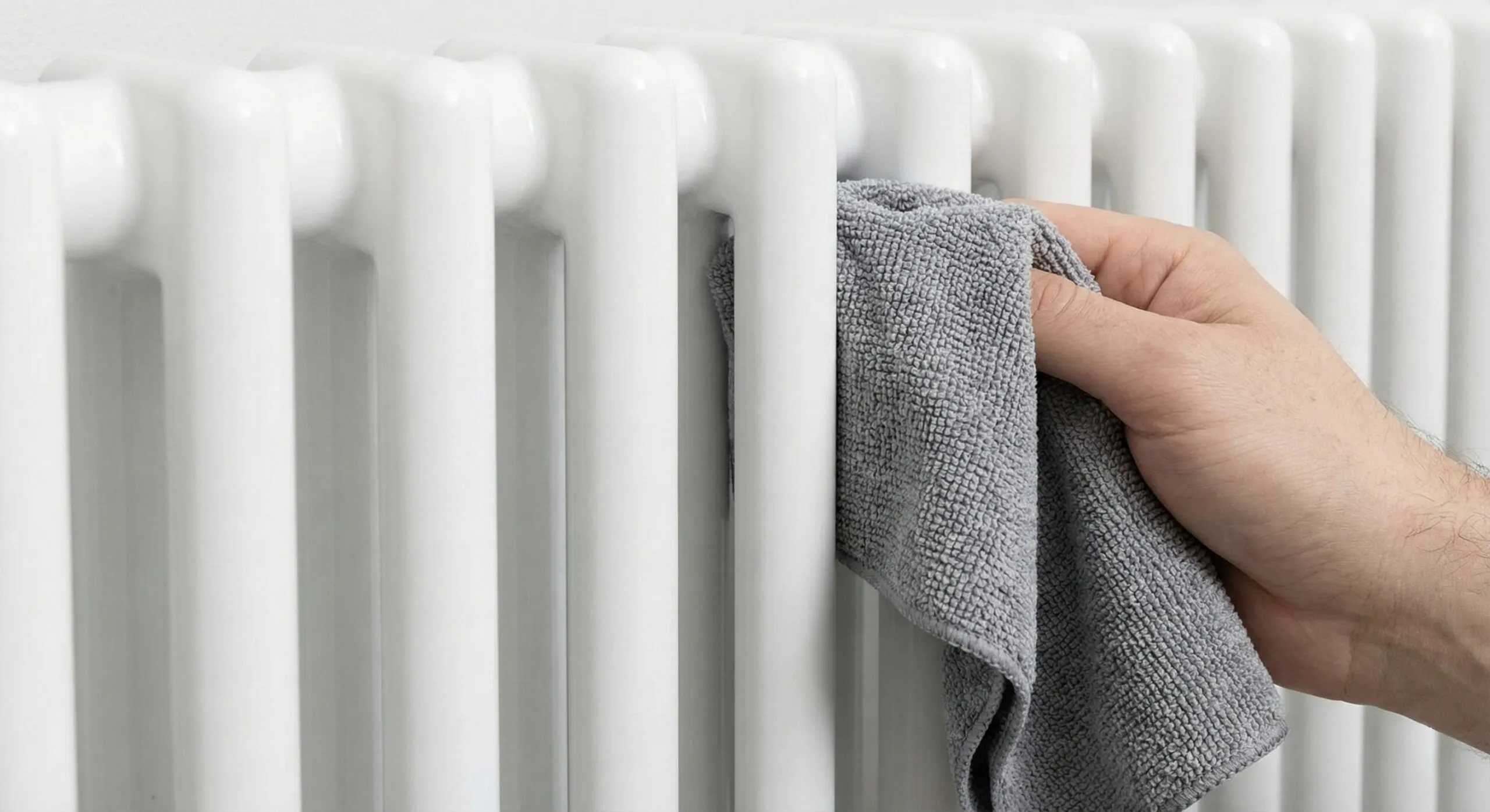 Легке прибирання трубчастого радіатора Betatherm.